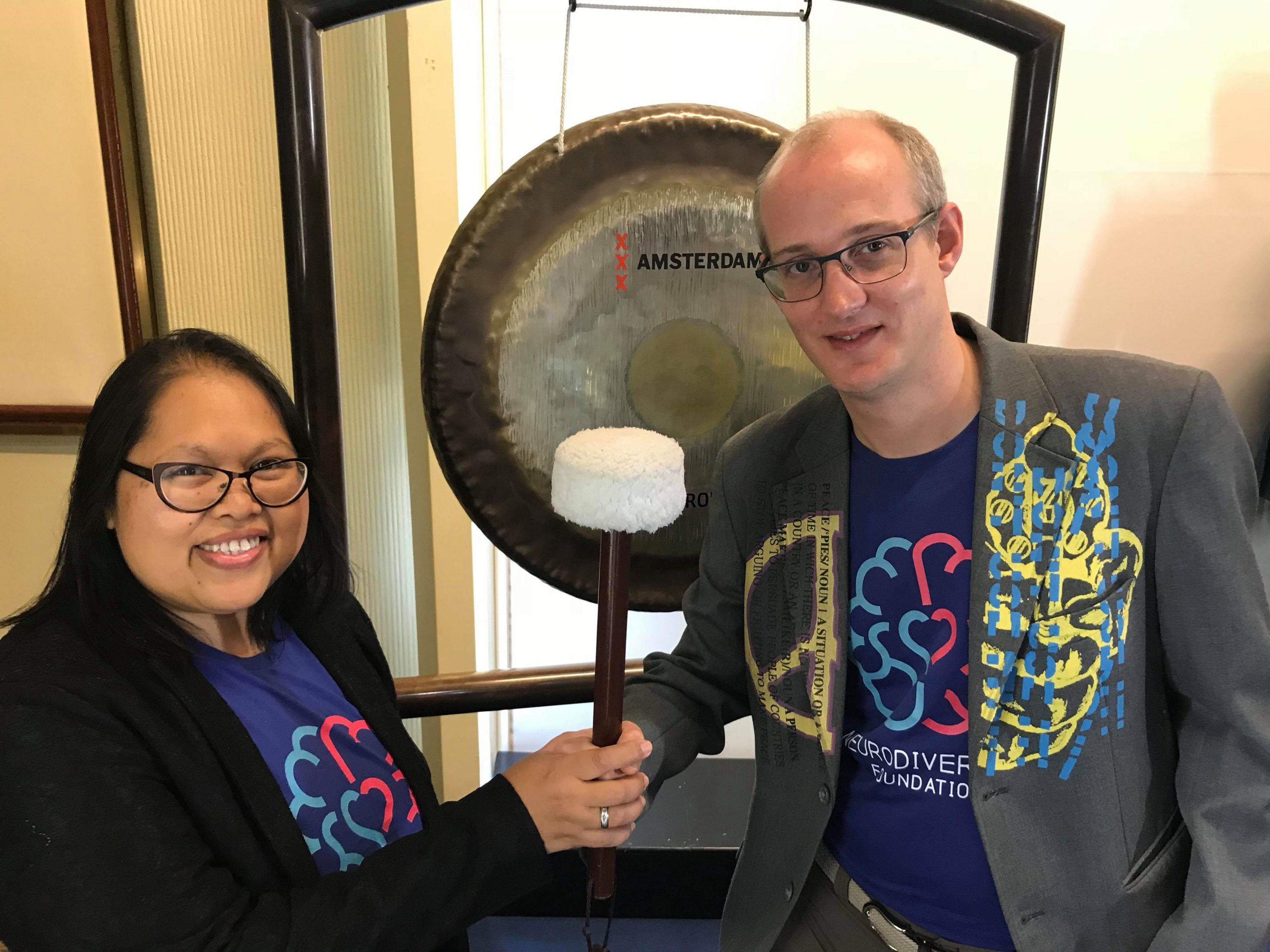 opening stock exchange Neurodiversity Foundation and 2Tango Lana and Tjerk