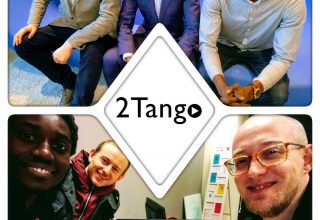 Presenting at SIDN with Szymon, Tjerk and Omotola