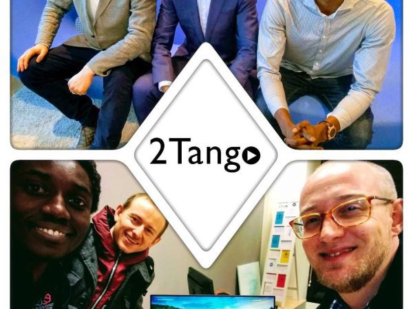 Presenting at SIDN with Szymon, Tjerk and Omotola