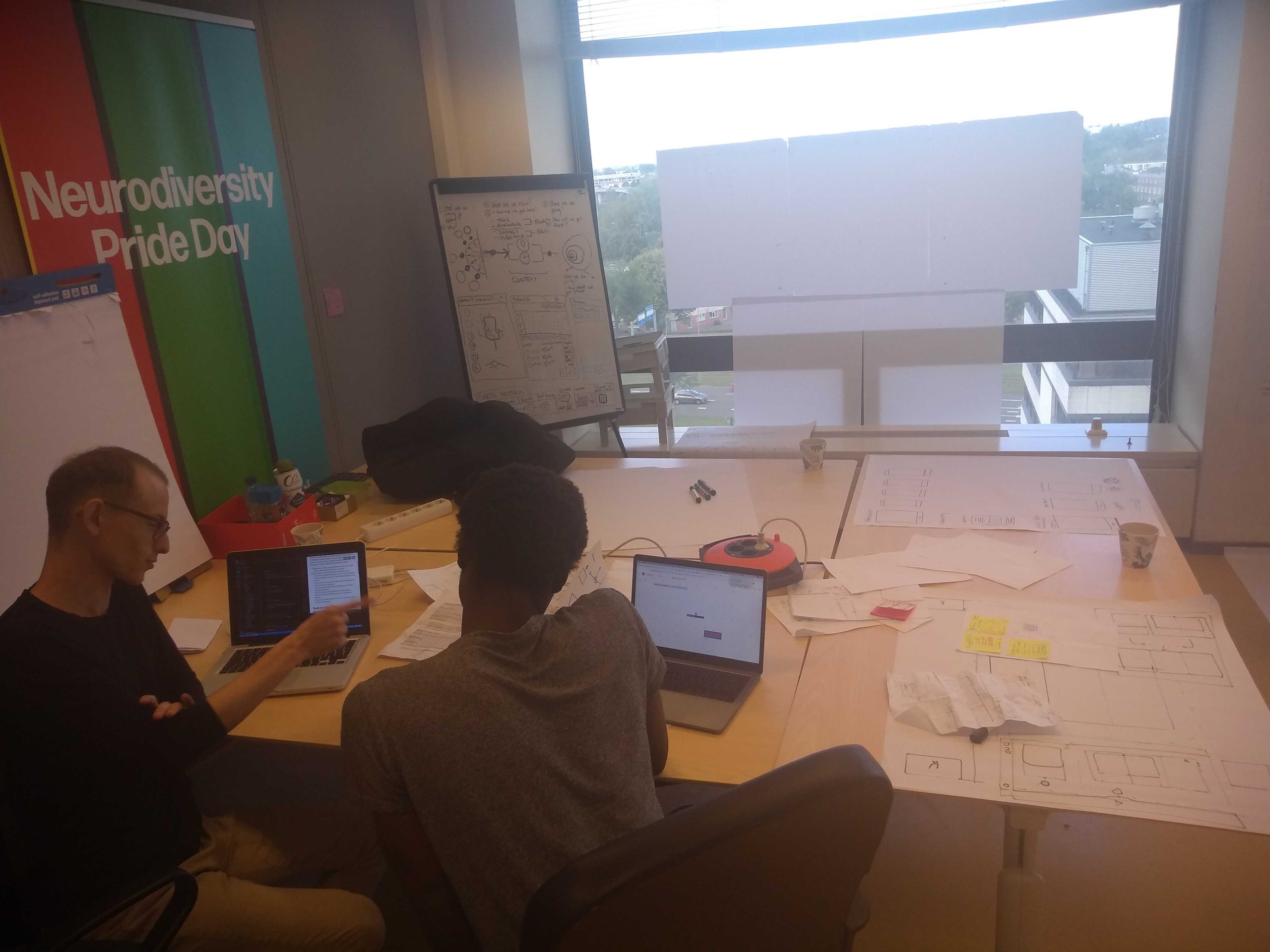 Working at the Shatterdome in Rotterdam