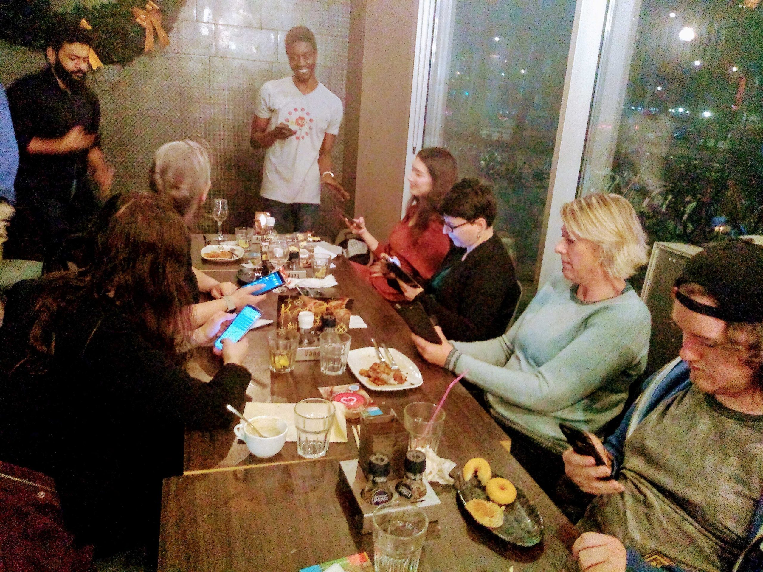 Annual Supper - brainy presentation