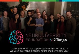 Team of 2019 of the Neurodiversity Foundation and 2Tango