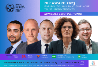 Neuroinclusieve politicus award 2023 english version nominees total