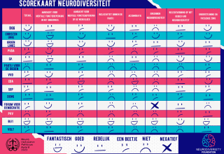 Scorekaart Neurodiversiteit Neurodiversity Foundation