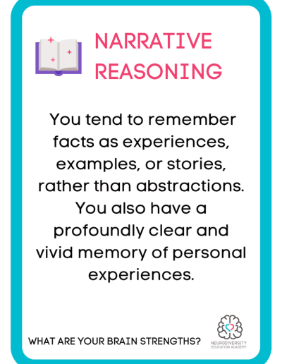 What are Your Brain Strengths cards - Neurodiversity Foundation - Neurodiversity Education Academy