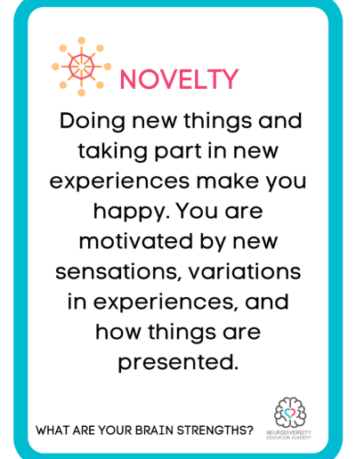 What are Your Brain Strengths cards - Neurodiversity Foundation - Neurodiversity Education Academy