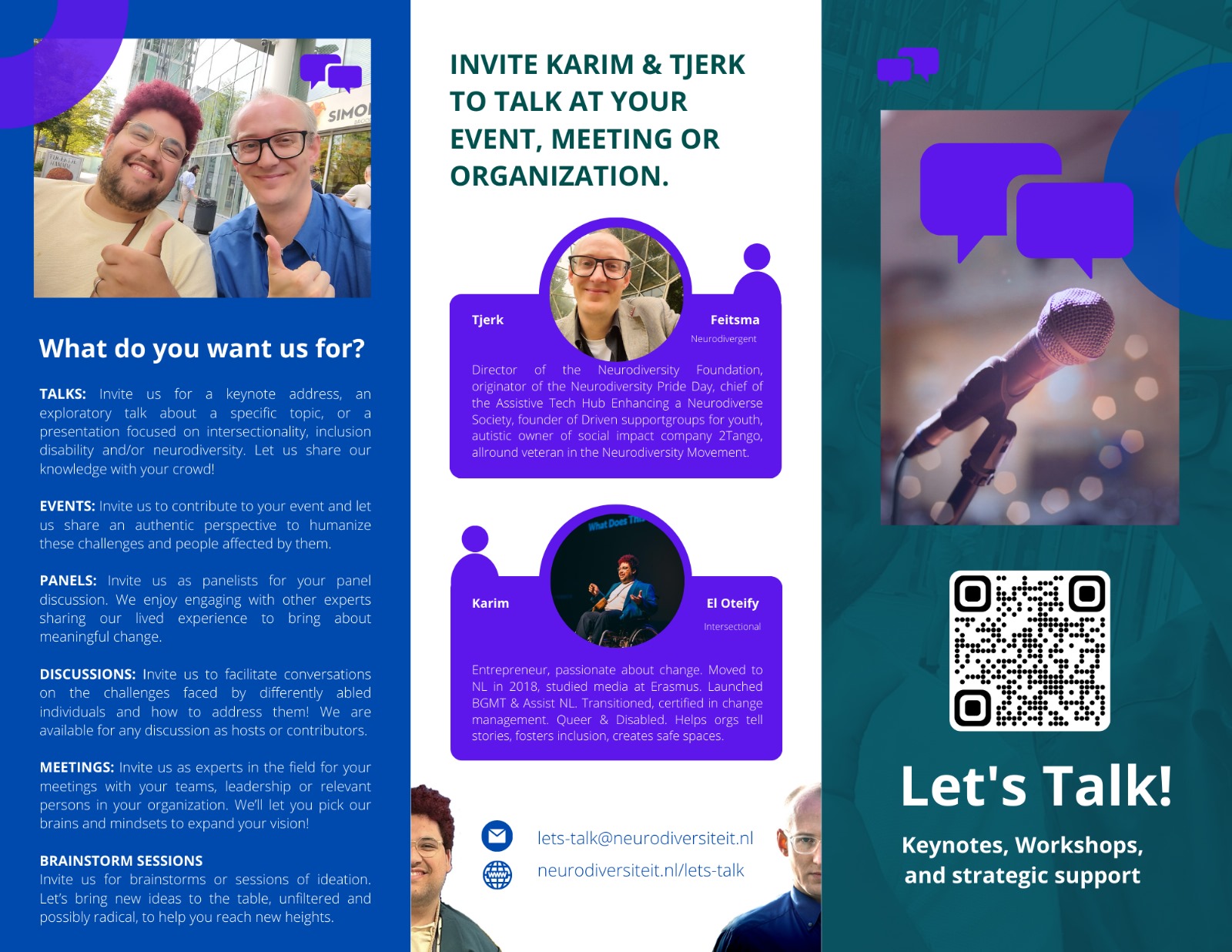 Lets Talk, with Karim & Tjerk