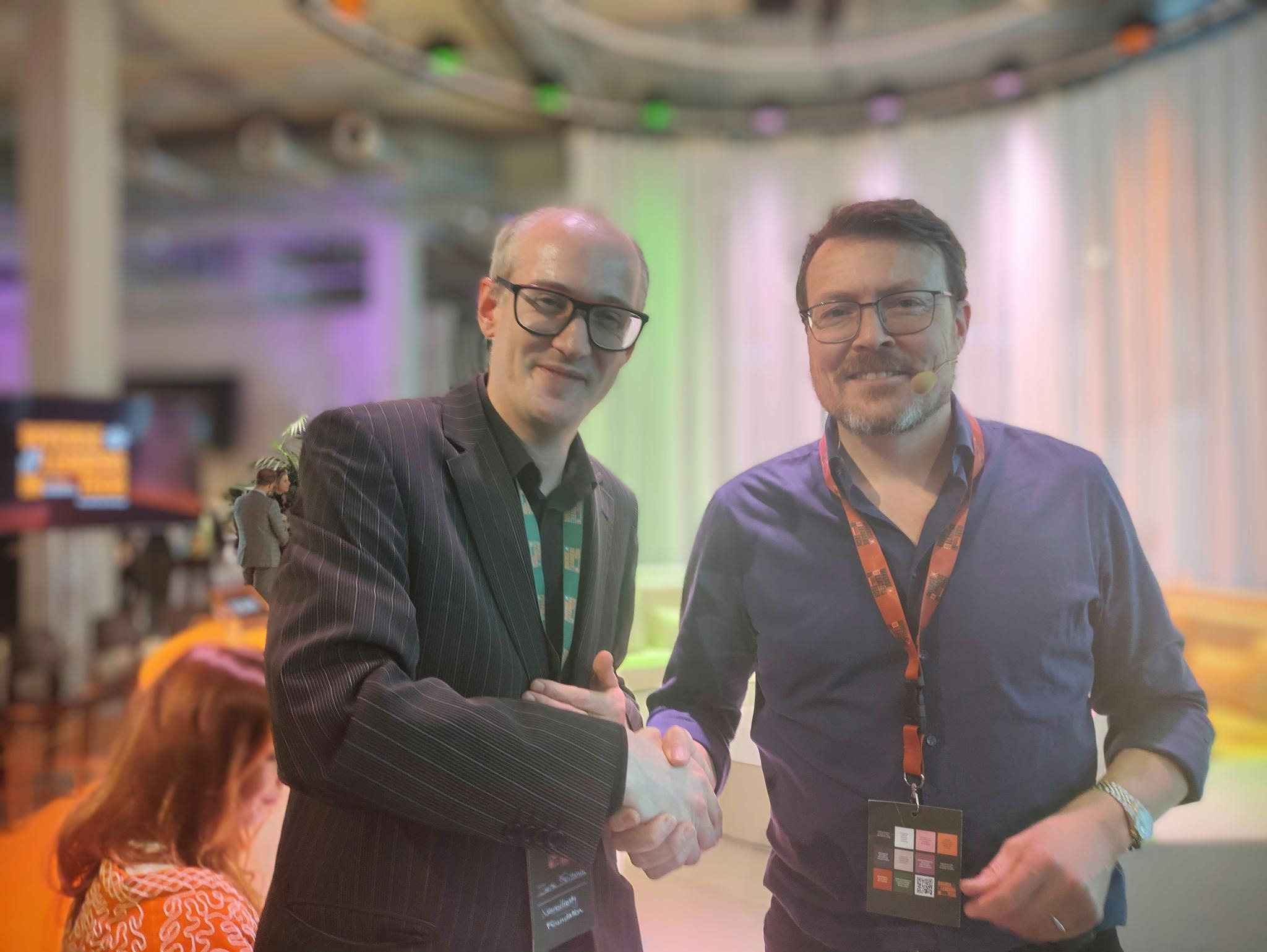 Neurodiversity Foundation - director Tjerk Feitsma and Prince Friso