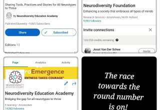 Neurodiversity Foundation social media channels