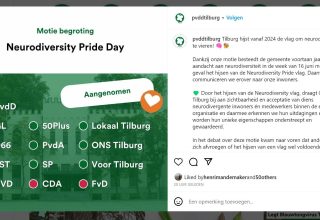 Neurodiversity Pride motie Tilburg